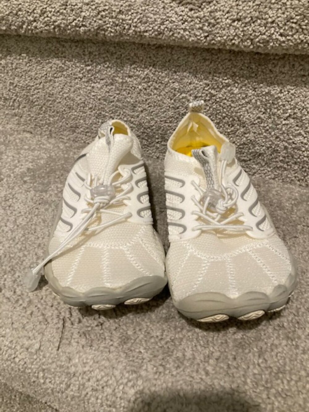 Water Shoe in White and Grey accents